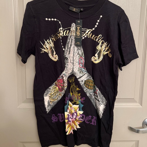 Christain Audigier T-Shirt NEW with tags - Picture 2 of 4
